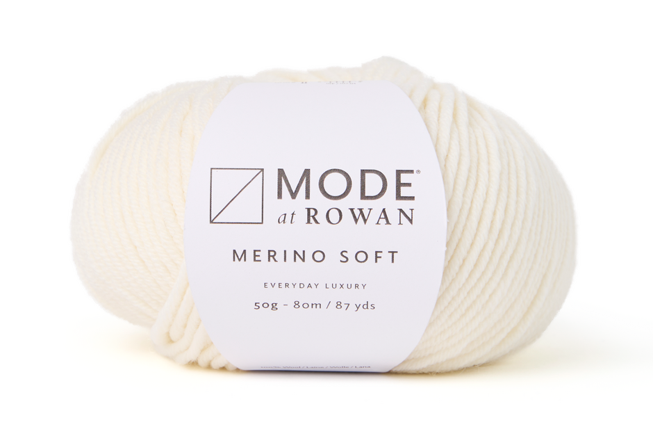 Mode at Rowan Merino Soft - Snow (Color #17)