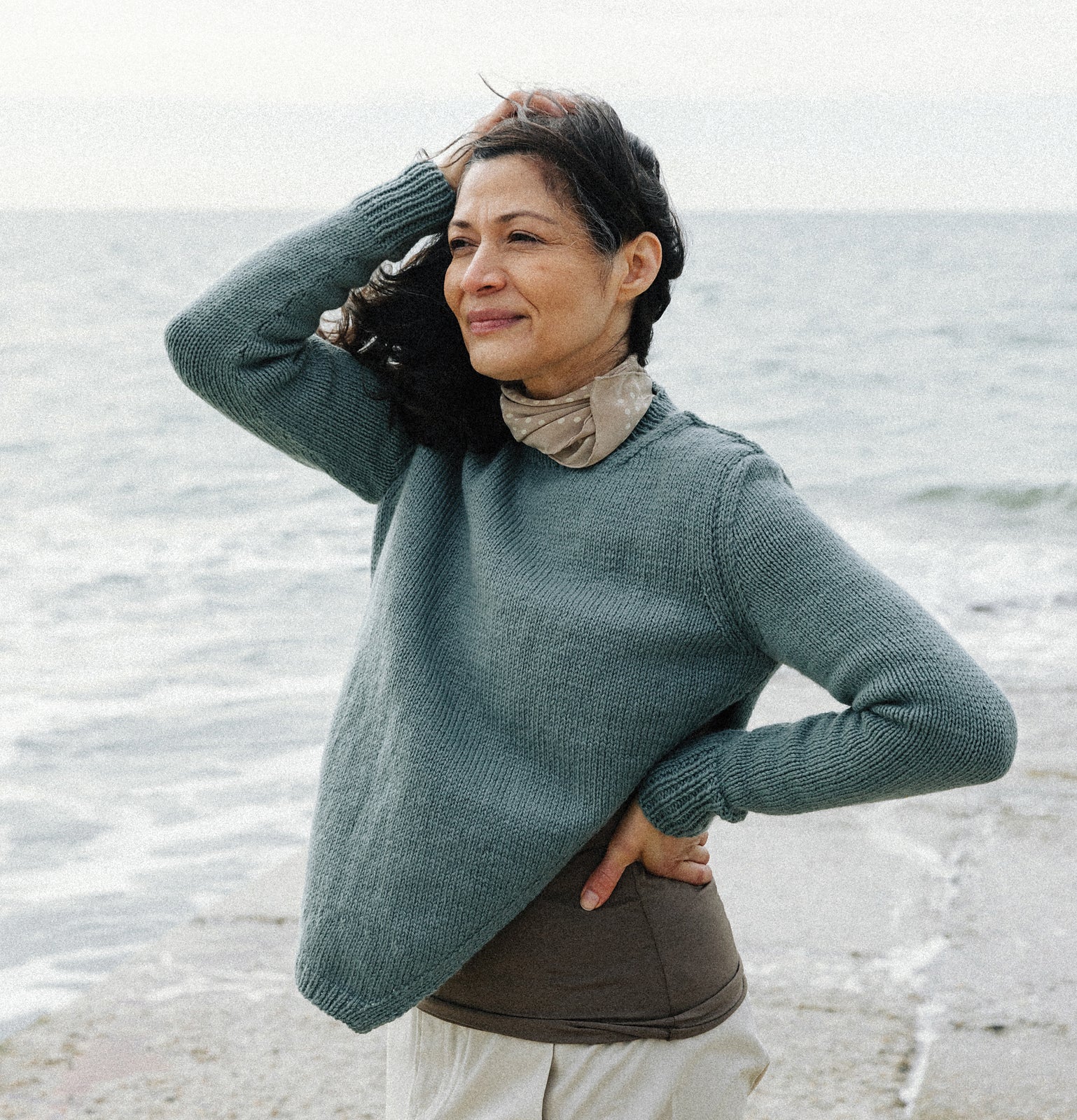 A Rowan Pebble Island Pattern - Minnow Pullover (PDF)