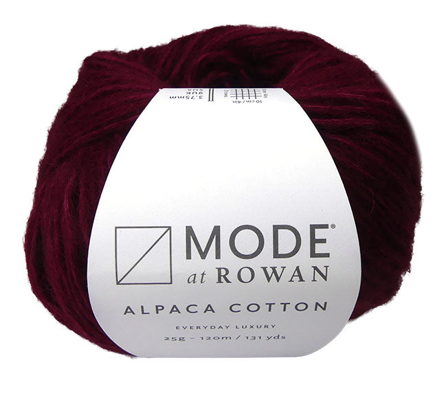 Mode at Rowan Alpaca Cotton - Dahlia (Color #20)
