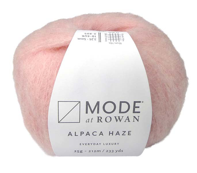 Mode at Rowan Alpaca Haze - Peony (Color #17)