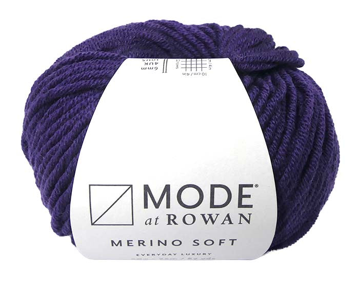 Mode at Rowan Merino Soft - Plum (Color #20)