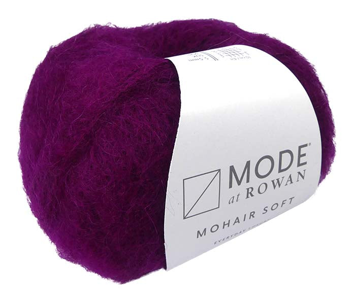 Mode at Rowan Mohair Soft - Wine (Color #208)