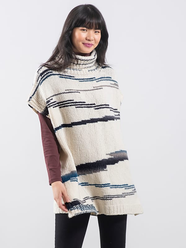 A FREE Berroco Pattern - Newfane Poncho (PDF)