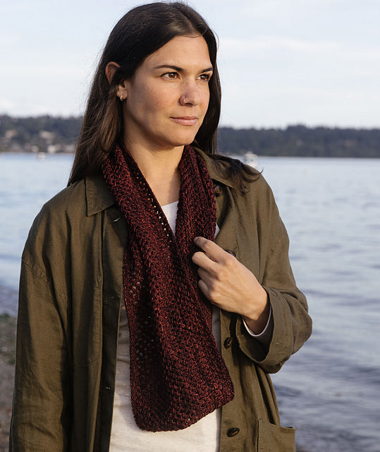 A Churchmouse Yarns and Teas Pattern - Over & Over Cowl & Infinity Loop (PDF)