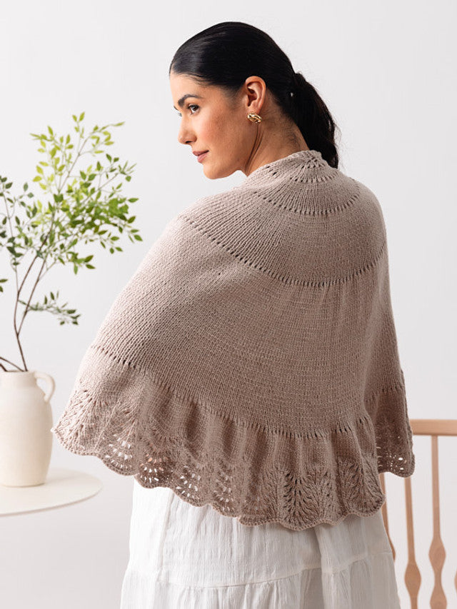 A Berroco Bozzolo Pattern - Prairie Rose Shawl (PDF)