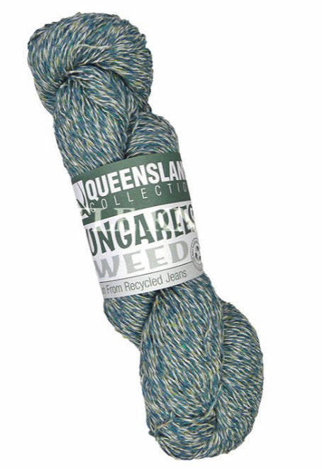 Queensland Dungarees Tweed - Palm Cove (Color #1004) cotton crochet yarn on sale at 65% off at Little Knits