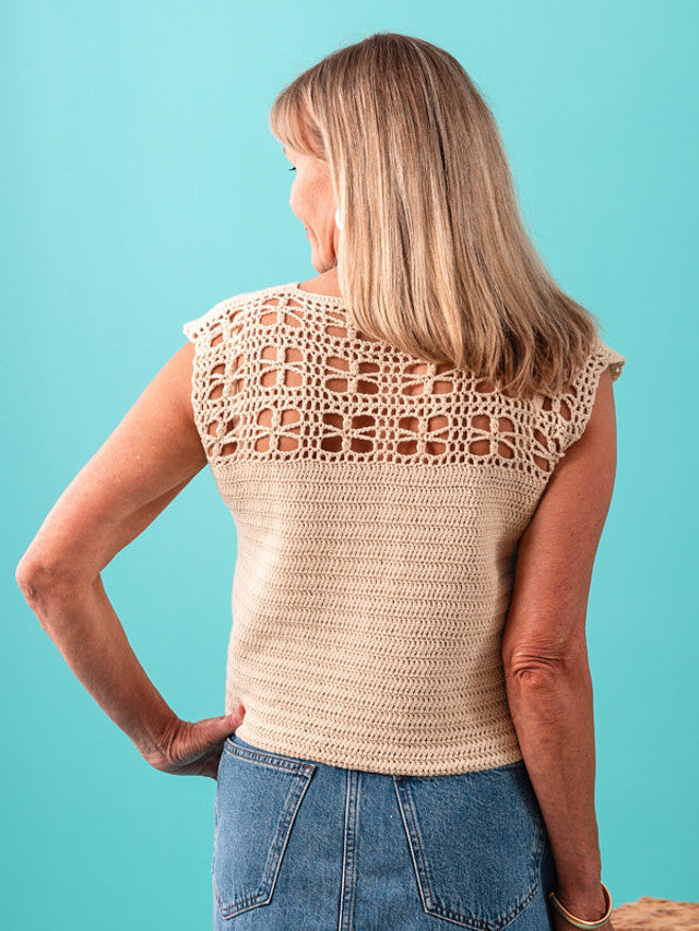 A Berroco Vintage Sock Crochet Pattern - Rosecliff (PDF)