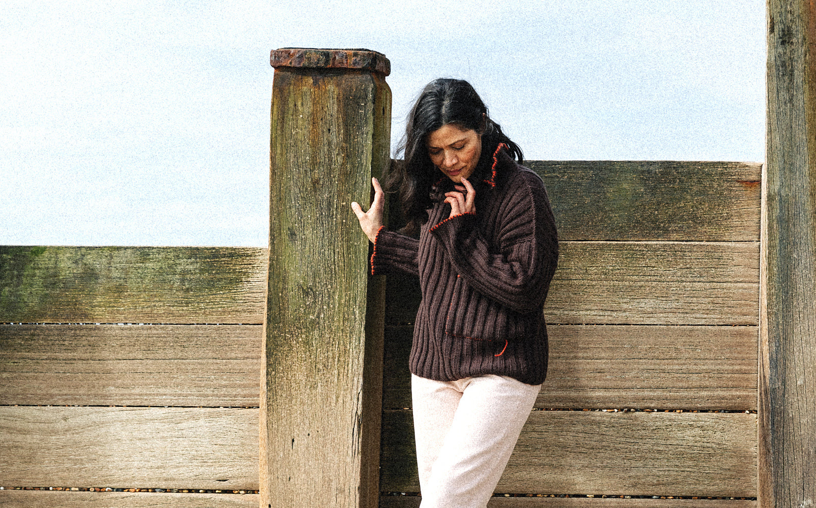 A Rowan Pebble Island Pattern - Rocky Pullover (PDF)