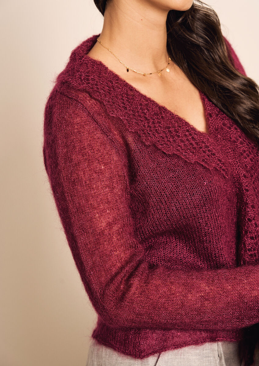 A Rowan Kidsilk Haze Pattern - Rosa Pullover (PDF)