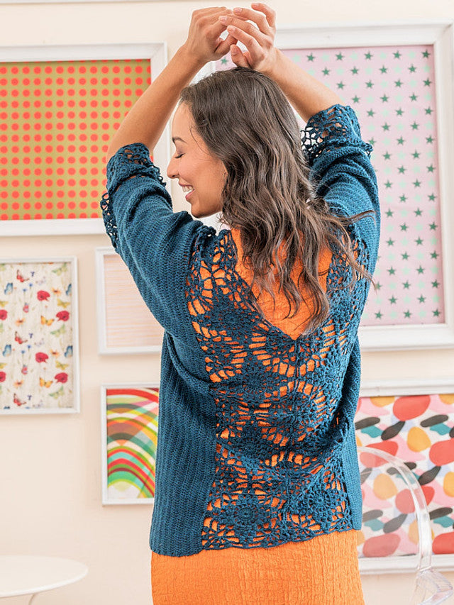 A Berroco Vintage Sock Crochet Pattern - Samira (PDF)