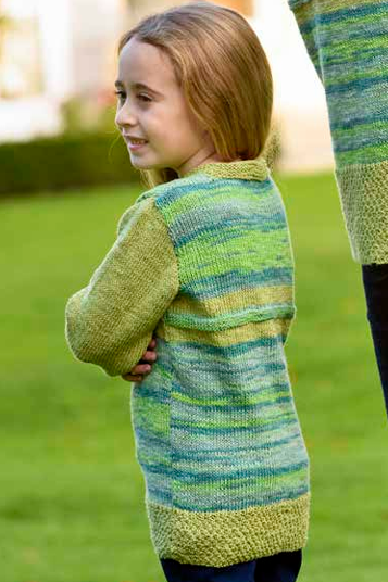 A Juniper Moon Farm Zooey Stripes Pattern - Bridie Sweater (PDF)