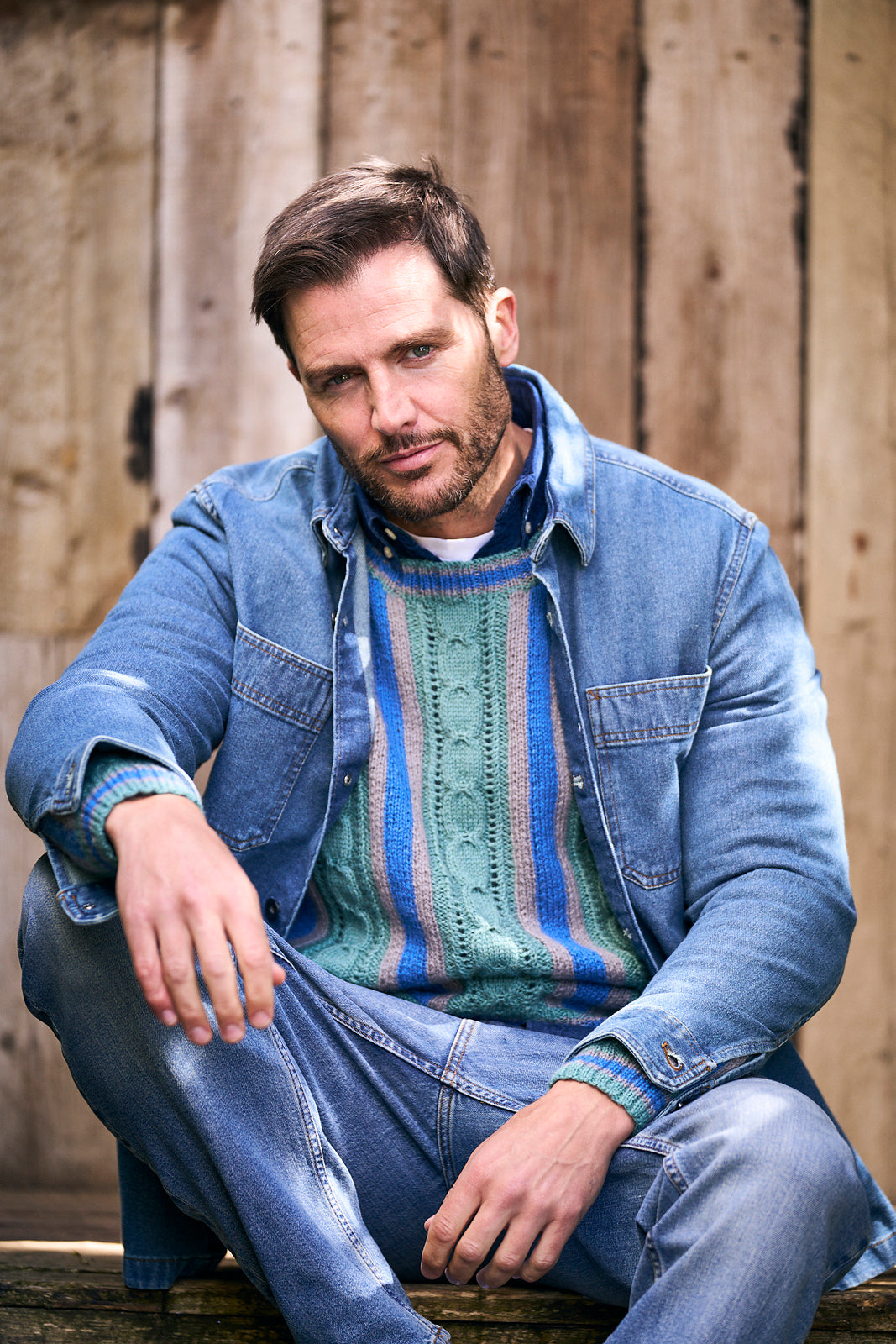 A Rowan Norwegian Wool Pattern - Svalbard Sweater (PDF)