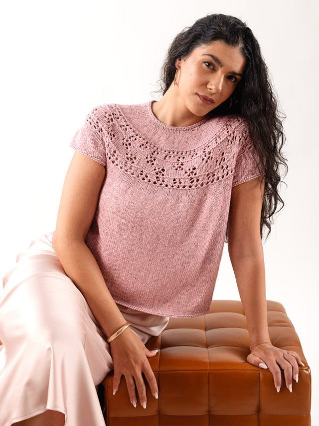 A Berroco Pattern - Violetear Top (PDF)