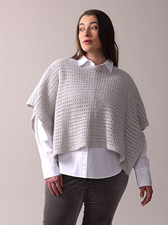 A FREE Berroco Crochet Pattern - Vanda Poncho (PDF)