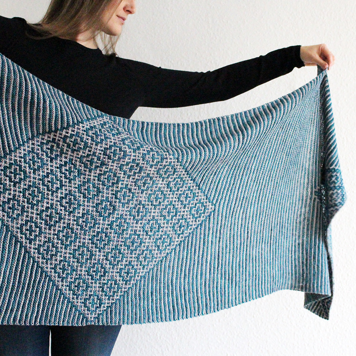 Malabrigo Afternoon in Lisbon Wrap on sale at Little Knits