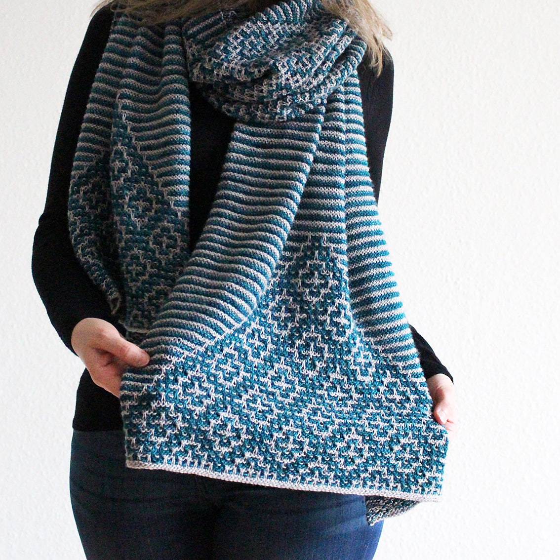 A Malabrigo Mechita Pattern - Afternoon in Lisbon - Print Copy