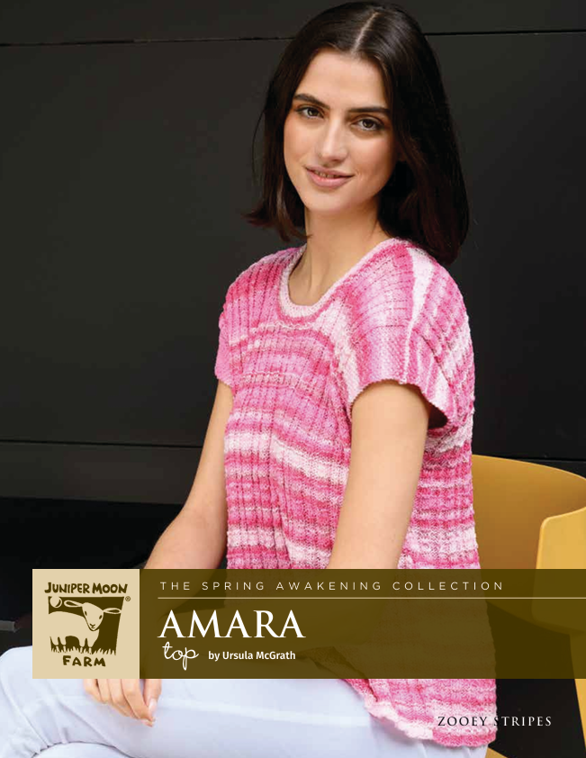 A Juniper Moon Farm Zooey Stripes Pattern - Amara Top (PDF)