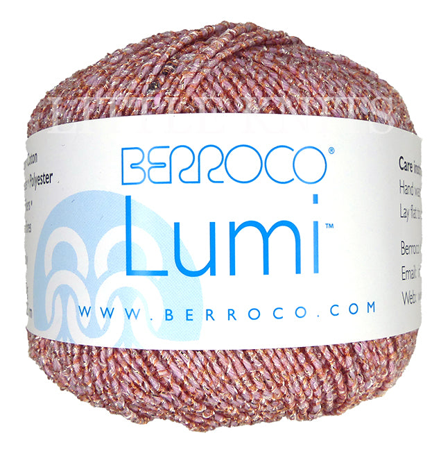 Berroco Lumi - Beach Rose (Color #8111) - FULL BAG SALE (5 Skeins)