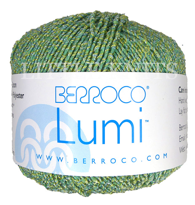 Berroco Lumi - Greenery (Color #8130) - TEN SKEIN BAGS - 55% OFF SALE!