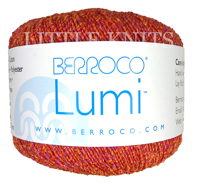 Berroco Lumi - Chili (Color #8132) - TEN SKEIN BAGS - 55% OFF SALE!