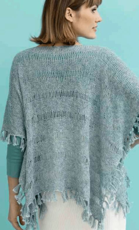 A Belo Viso Pattern - Bianca Poncho (PDF)