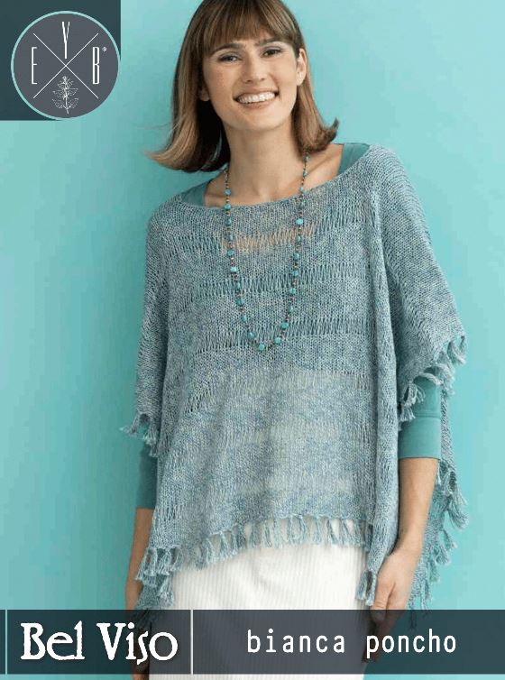 A Belo Viso Pattern - Bianca Poncho (PDF)