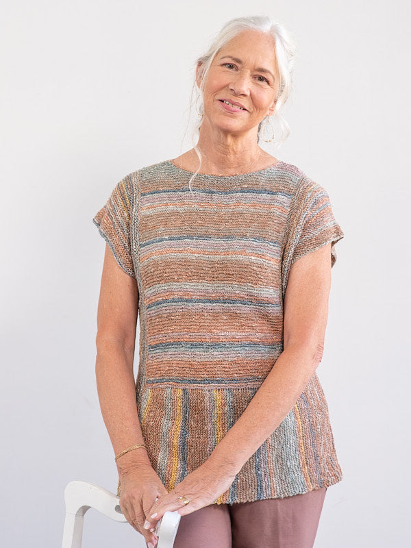 A Berroco Isola Pattern - Biscotti Top (PDF)