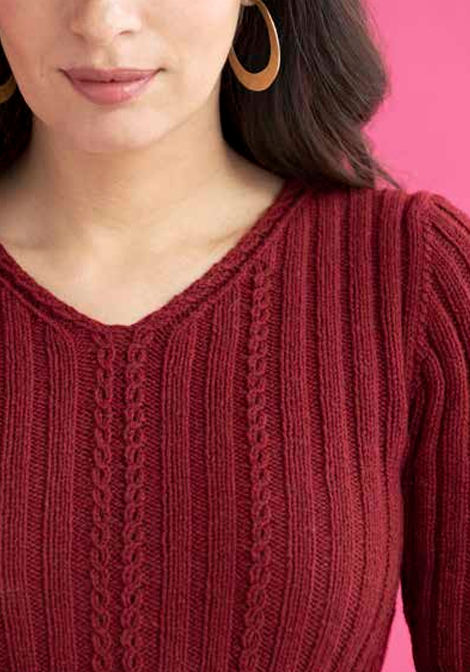 A Queensland Tenderfoot Pattern - Caryn Pullover (PDF)