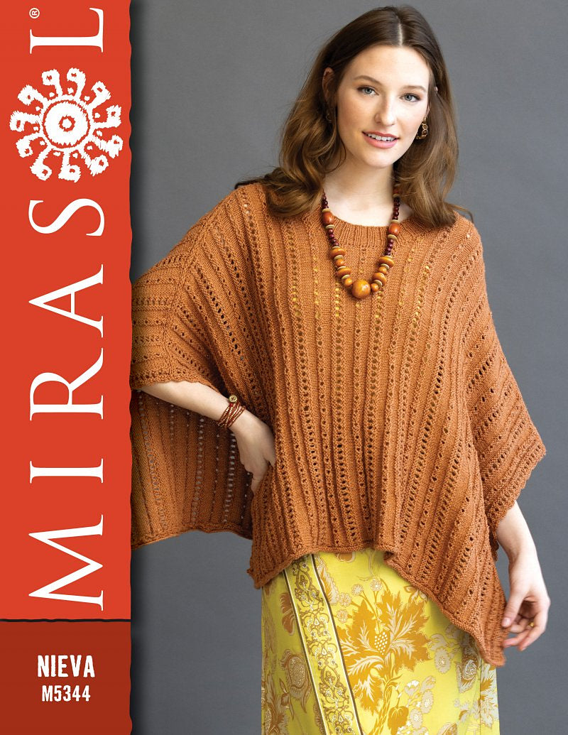 A Mirasol Pattern - Charlotte Poncho (PDF) – Little Knits