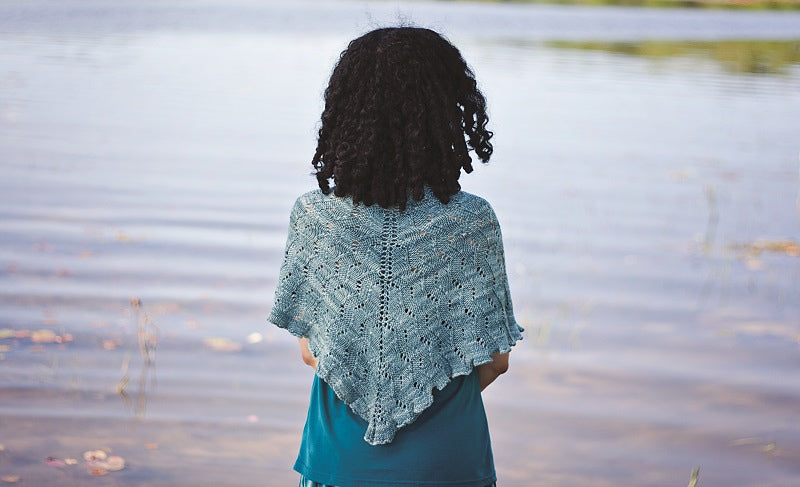 A Malabrigo Silky Merino Pattern - Corriente Shawl (Print Copy)