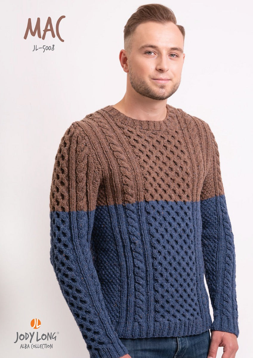 A Jody Long Alba Pattern Mac Sweater (PDF File)