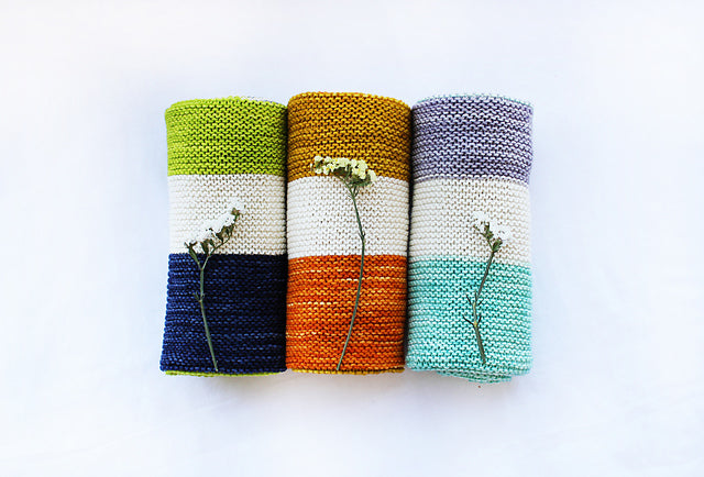A Malabrigo Rios Pattern - First Winter Blanket - Free with Purchases of 3 Skeins of Rios (Print Pattern)
