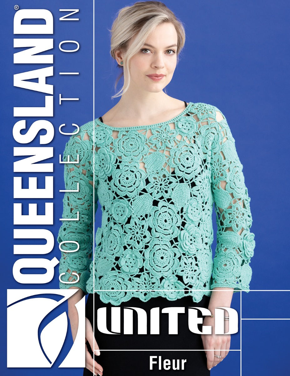 A Queensland United Pattern - Fleur Crochet Top (PDF) – Little Knits