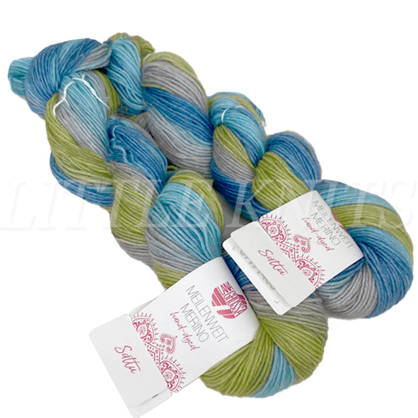 Lana Grossa Meilenweit Merino Hand-Dyed Limited Edition - Sattu (Color #208) - TWO 50 GRAM SKEINS