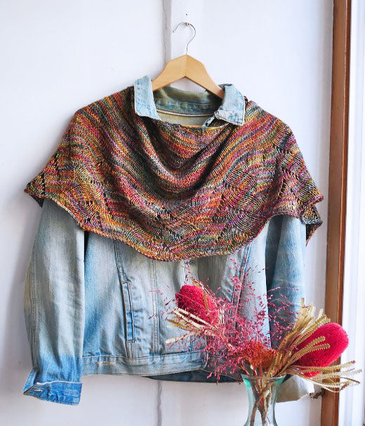 Malabrigo Washted Lucia Shawl (print Cpy) - FREE WITH PURCHASES OF 2 SKEINS OF WASHTED at Little Knits