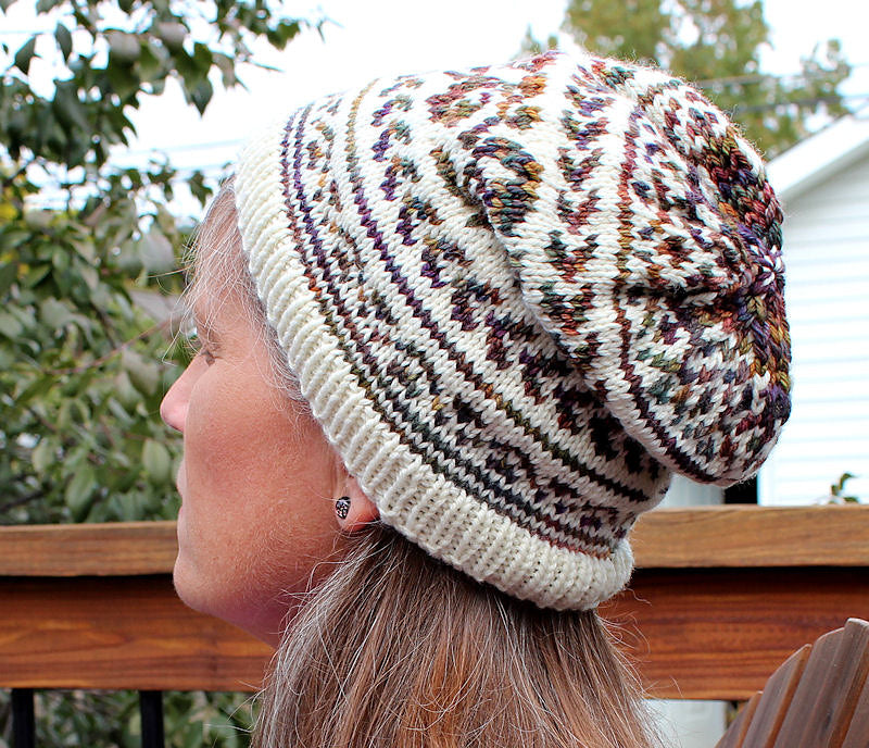 A Malabrigo Rios Pattern - Modjeska Hat (Print Pattern)