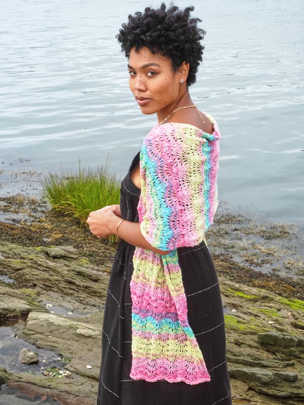 A Berroco Vivo Pattern - Moonstone Shawl (PDF)