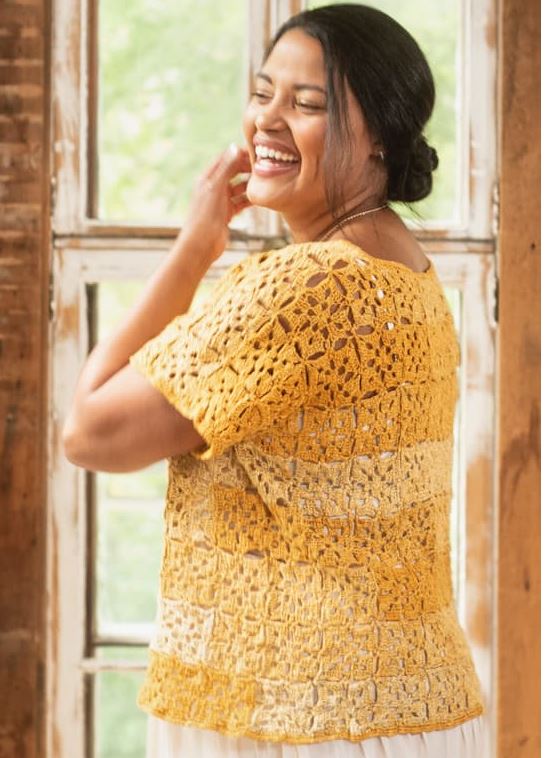 A Berroco Isola Crochet Pattern - Nacre (PDF)