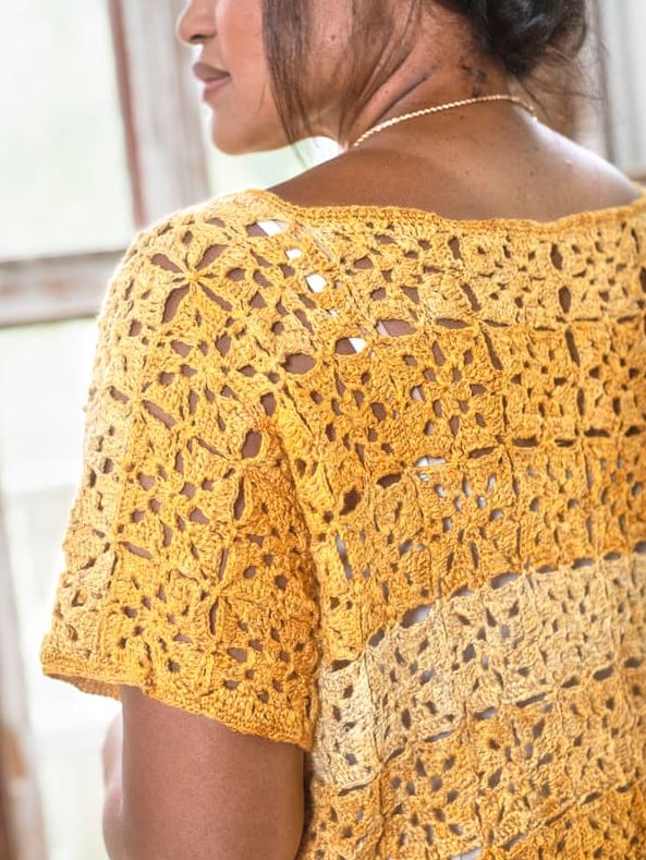 A Berroco Isola Crochet Pattern - Nacre (PDF)