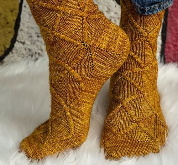 A FREE Malabrigo Sock Pattern - Normandy (PDF)