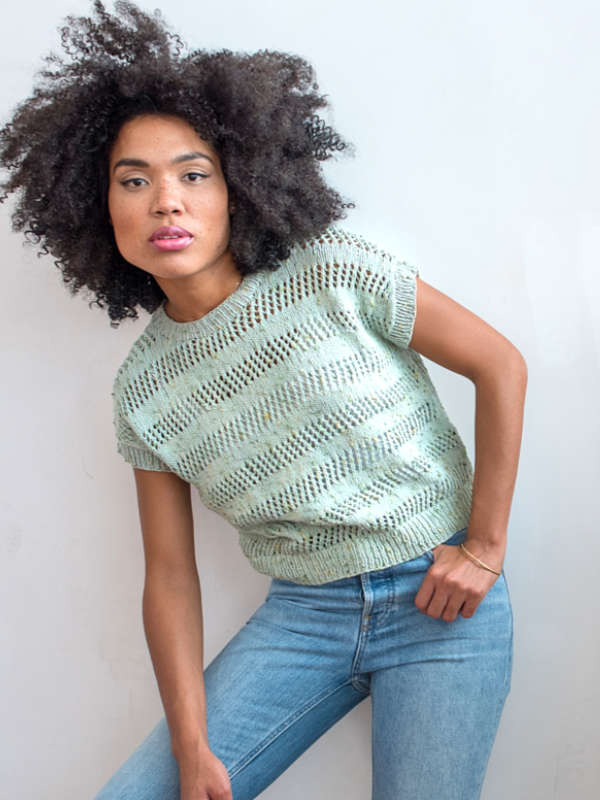 A Berroco Zinnia Pattern - Perrin Tee (PDF) – Little Knits