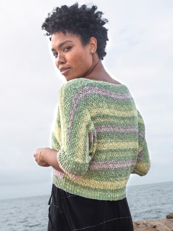 A Berroco Vivo Pattern - Sapphire Cardigan (PDF)