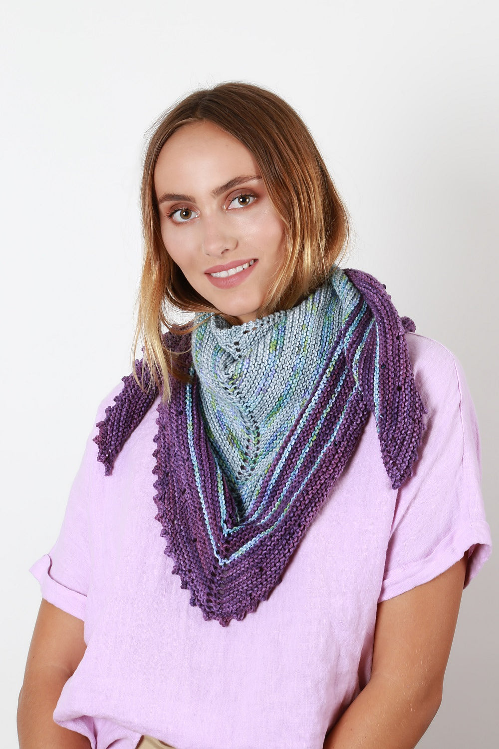 A Malabrigo Verano Pattern - Margarita Shawl (Print Copy) - Free with purchase of Verano Yarn