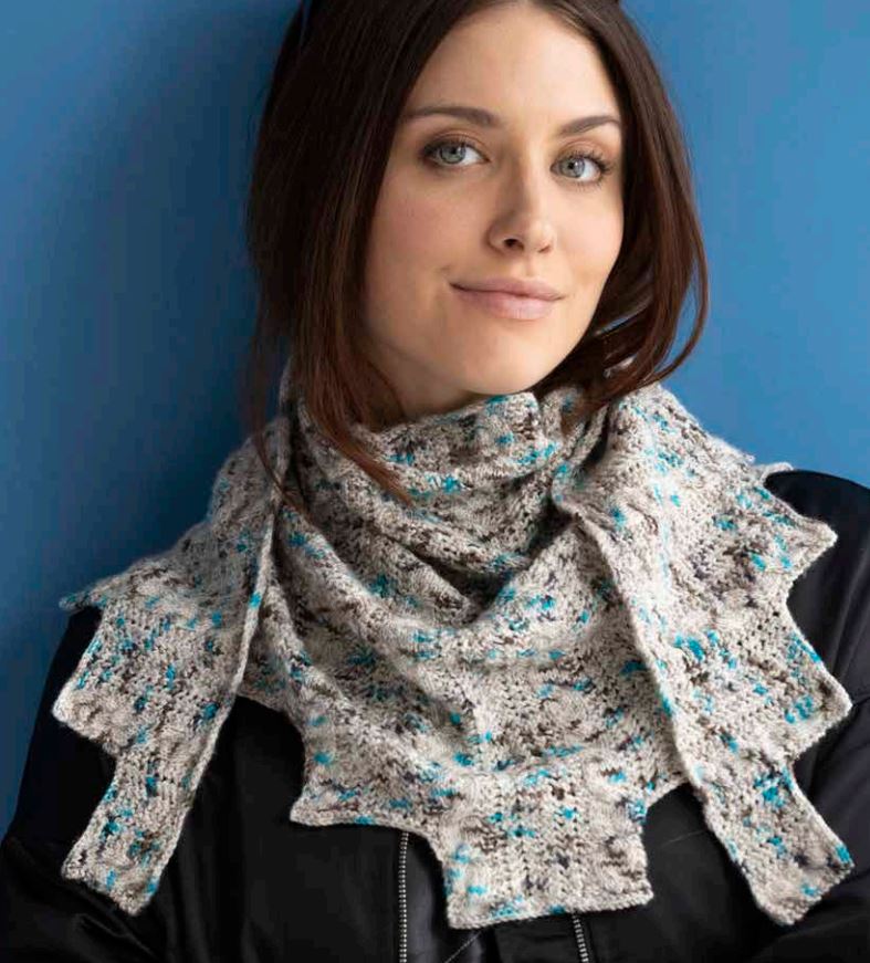 An Araucania Huasco Pattern - Laurette Shawl (PDF)