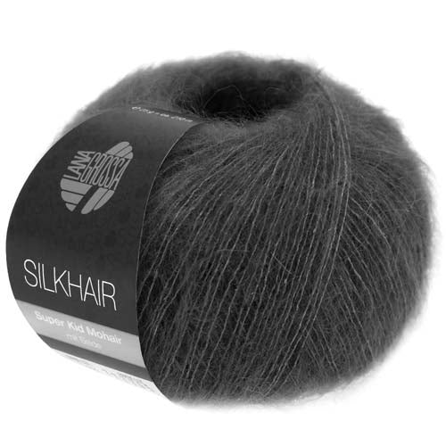 Lana Grossa SilkHair - Dark Grey (Color #183)
