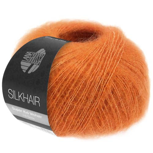 Lana Grossa SilkHair - Pumpkin (Color #161)