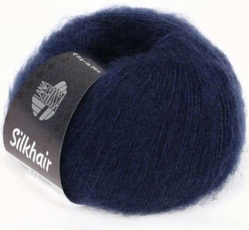 Lana Grossa SilkHair - Navy (Color #43)