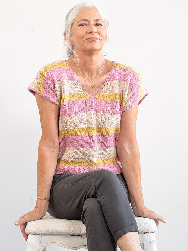 A Berroco Meraki Pattern - Sorbet Top (PDF)