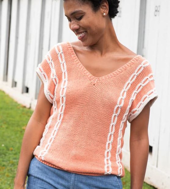 A FREE Berroco Pima 100 Pattern - Thalia (PDF)