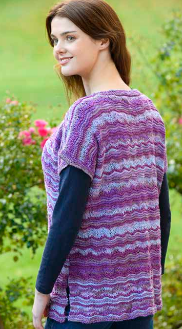 A Juniper Moon Farm Zooey Stripes Pattern - Vienna Sweater and Top (PDF)